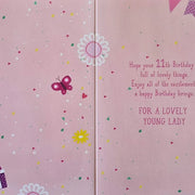 11th Birthday Card Daisy Devotion