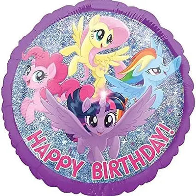 18IN MY LITTLE PONY PURPLE BIRTHDAY FOIL BALLOON Daisy Devotion