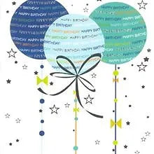 Happy Birthday Balloons Card Daisy Devotion