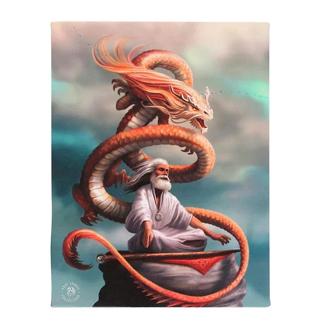 The Hermit Canvas Plaque By Anne Stokes Daisy Devotion