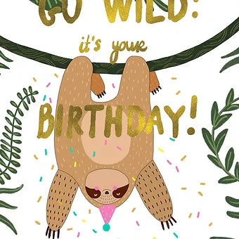 Go Wild It’s Your Birthday Card Daisy Devotion