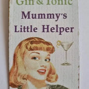 Gin & Tonic Mini Retro Style Sign Daisy Devotion