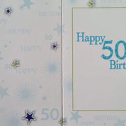 50th Birthday Card 2 Daisy Devotion