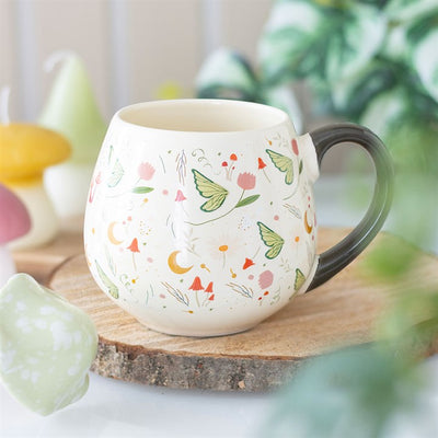 Fairy Folklore Print Rounded Mug image 0