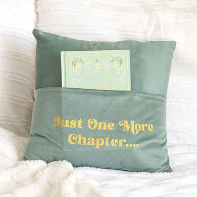 Just One More Chapter Cushion image 0