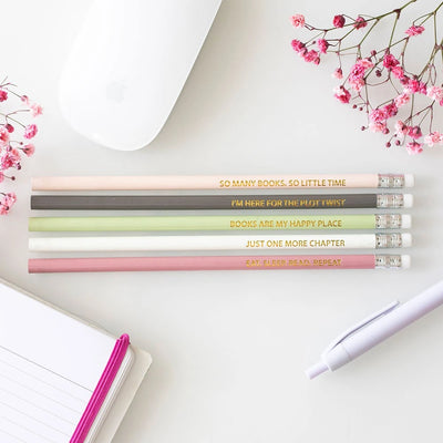 Pack of 5 Literature Inspired Pencils image 0