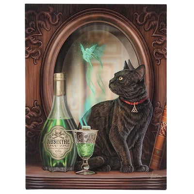 Absinthe Canvas Plaque By Lisa Parker Daisy Devotion