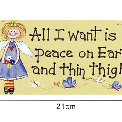 All I Want Is Peace On Earth And Thin Thighs! Daisy Devotion