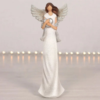 Amara Glitter Angel Ornament Daisy Devotion