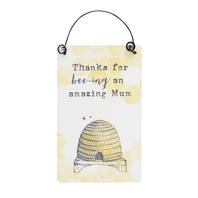 Amazing Mum Bee-utiful Sign Daisy Devotion