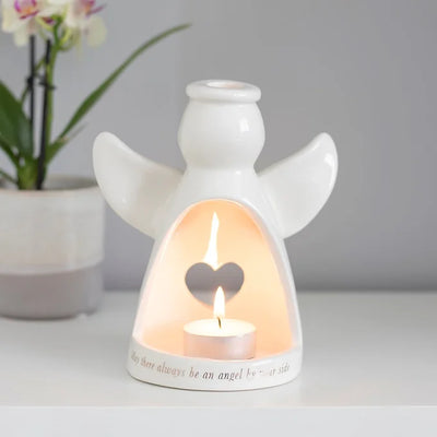 Angel By Your Side Tealight Holder Daisy Devotion