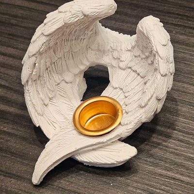 Angel Wing Incense Cone Holder Daisy Devotion