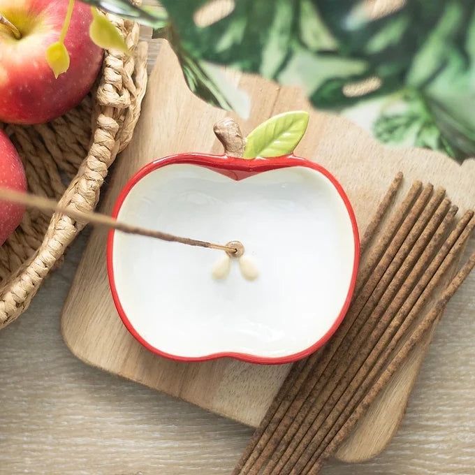 Apple Incense Holder Daisy Devotion