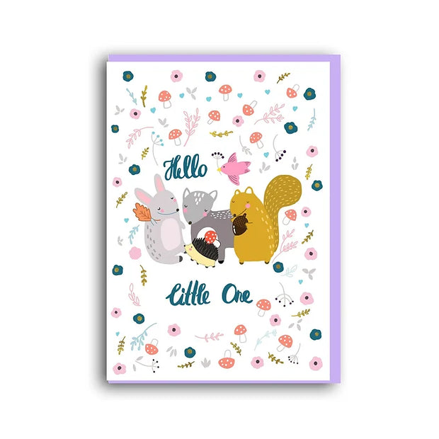 Baby Arrival Card Daisy Devotion