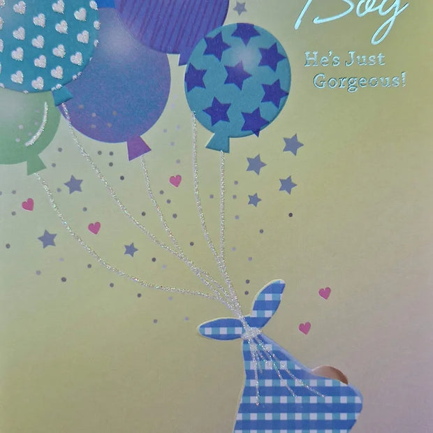 Baby Boy Card 1 Daisy Devotion