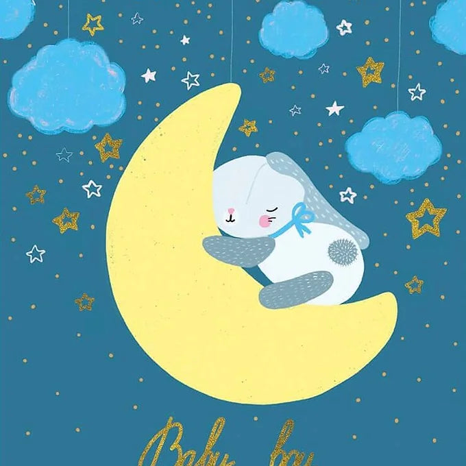 Baby Boy Card 3 Daisy Devotion