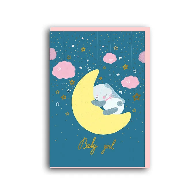 Baby Girl Card 3 Daisy Devotion