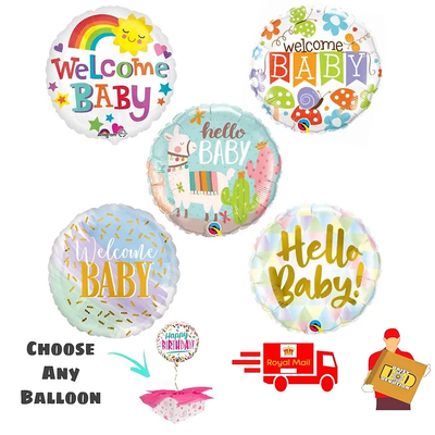 Balloon in a Box - Baby Arrival Daisy Devotion