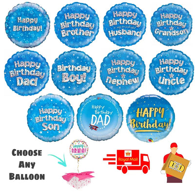Balloon in a Box - Blue Family Daisy Devotion