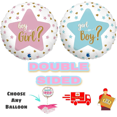 Balloon in a Box - Boy or Girl? Daisy Devotion