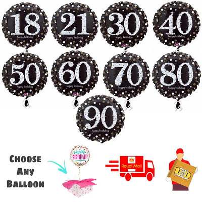 Balloon in a Box - Milestone Birthdays Daisy Devotion