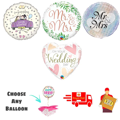 Balloon in a Box - Wedding Day Daisy Devotion