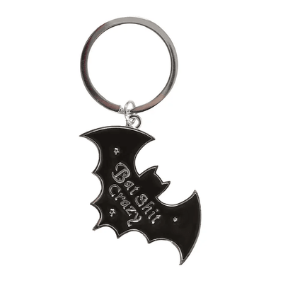 Bat Shit Crazy Keyring Daisy Devotion