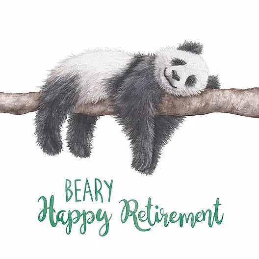 Beary Happy Retirement Card Daisy Devotion