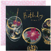 Birthday Cocktails Card Daisy Devotion