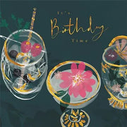 Birthday Cocktails Card Daisy Devotion