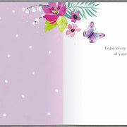 Birthday Wishes Card Daisy Devotion