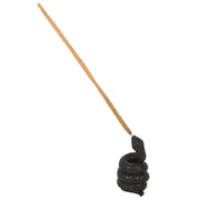 Black Snake Incense Stick Holder Daisy Devotion