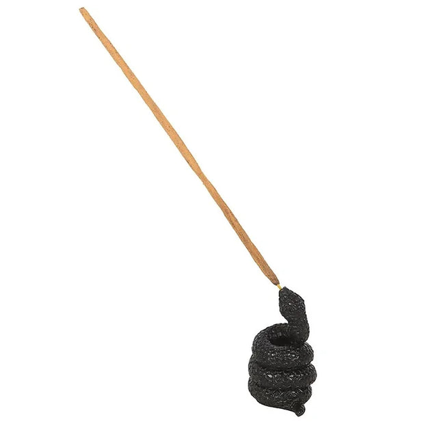 Black Snake Incense Stick Holder Daisy Devotion