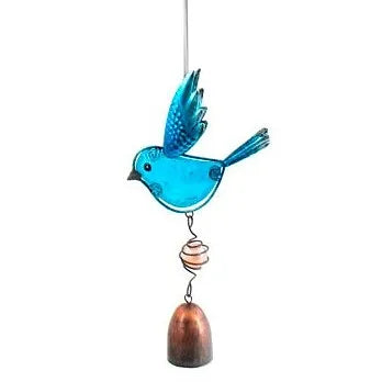 Blue Bird Bell Chime Daisy Devotion