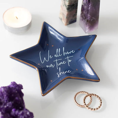 Blue Star Trinket Dish Daisy Devotion