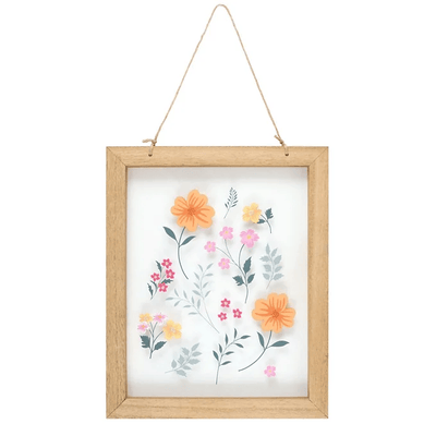 Botanical Floral Wall Hanging Daisy Devotion