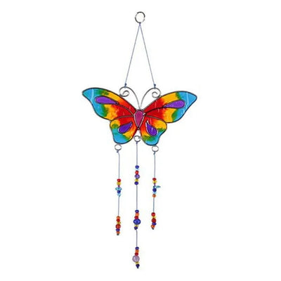 Butterfly Suncatcher - Blue Wing Daisy Devotion