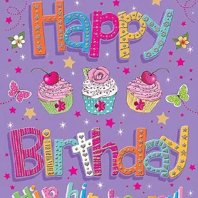 Cakes Birthday Card Daisy Devotion