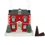 Christmas House Incense Cone Burner Daisy Devotion