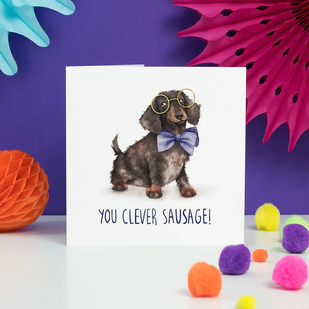 Clever Sausage Card Daisy Devotion