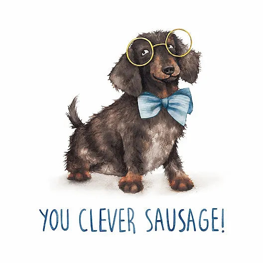 Clever Sausage Card Daisy Devotion