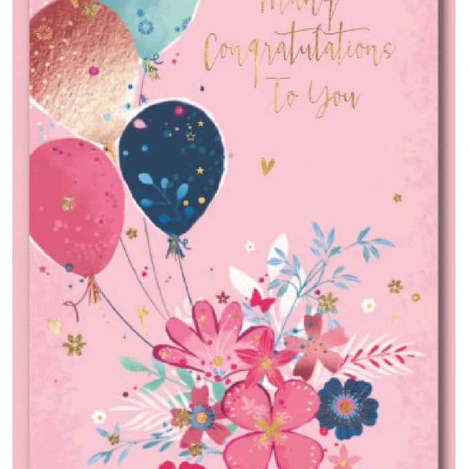 Congratulations Card 3 Daisy Devotion