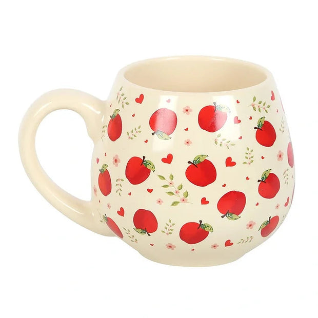 Country Apple Rounded Mug Daisy Devotion