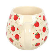 Country Apple Rounded Mug Daisy Devotion