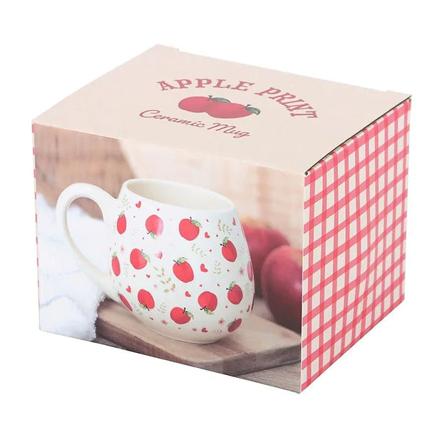 Country Apple Rounded Mug Daisy Devotion