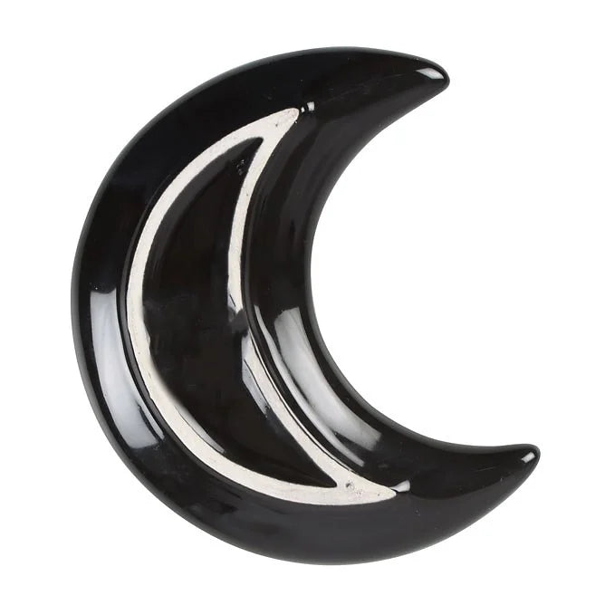Crescent Moon Dark Forest Print Trinket Dish Daisy Devotion