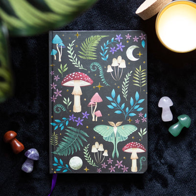 Dark Forest A5 Notebook Daisy Devotion