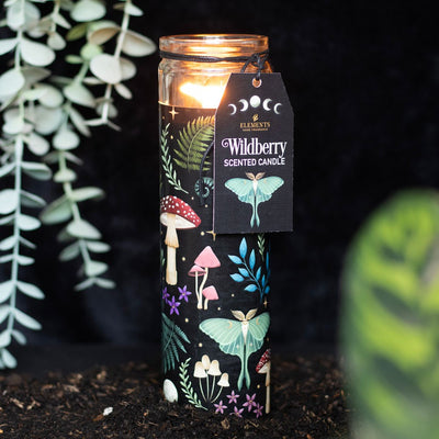 Dark Forest Wildberry Tube Candle Daisy Devotion