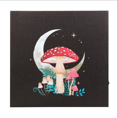 Forest Mushroom Light Up Canvas Plaque Daisy Devotion