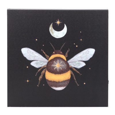 Forest Bee Light Up Canvas Plaque Daisy Devotion